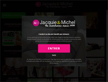 Tablet Screenshot of jacquieetmichel.net